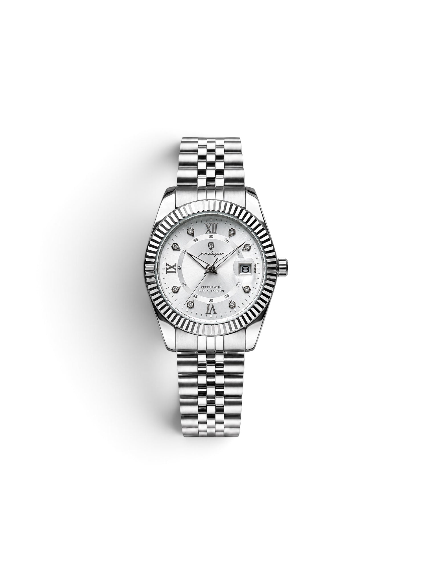 reloj jubilee 910 cara blanca 